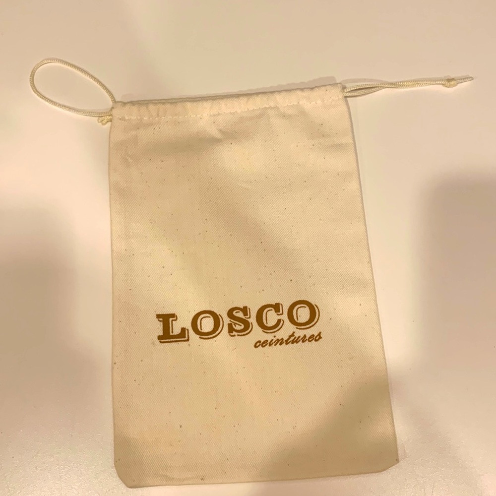 LOSCO SMALL DUSTER BAG WITH CINCH CLOSURE FOR TRAVEL AND STORAGE